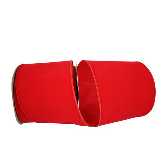 JAM Paper 6" x 25yd. Velvet Wired Heavy Commercial Ribbon
